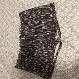 Volcom patterned shorts.